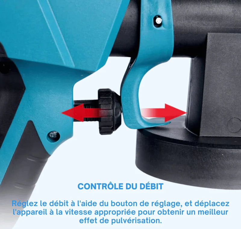 Pistolet à Peinture Électrique Sans Fil Portatif Magique 🇧🇫