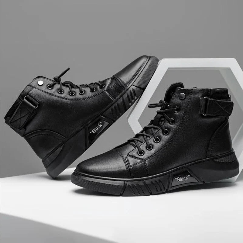 Chaussures en cuir de qualité pour hommes 🇧🇫