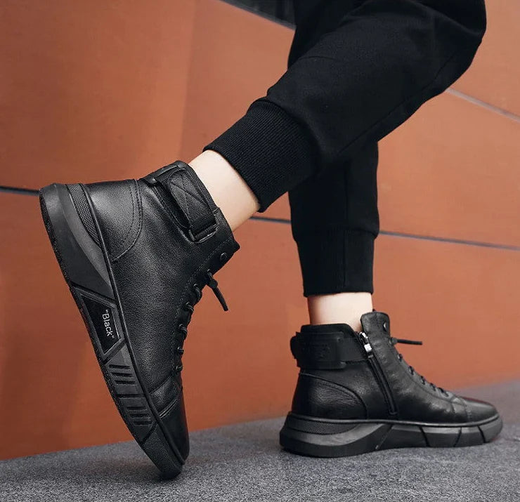 Chaussures en cuir de qualité pour hommes 🇧🇫