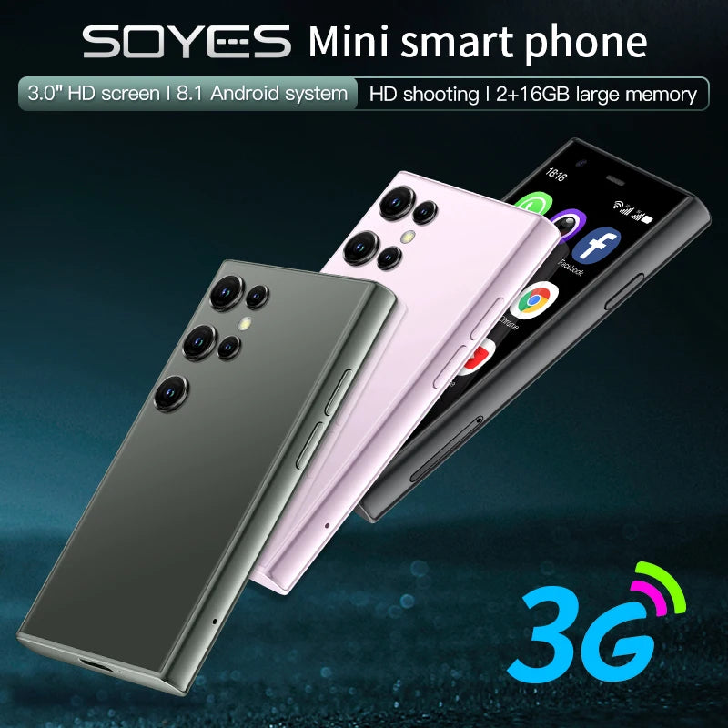 Mini Smartphone, SOYES S23 Pro Android 8.1 Double SIM 2