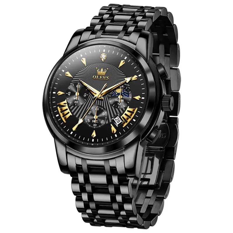 Montre Homme OLEVS | Style Élégant & Durable 🇬🇳