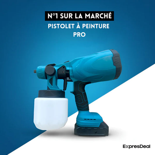 Pistolet à Peinture Électrique Sans Fil Portatif Magique (+Batterie Offerte) 🇳🇪